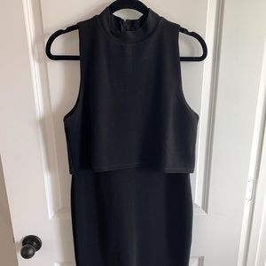 Nordstrom Black MIDI Dress